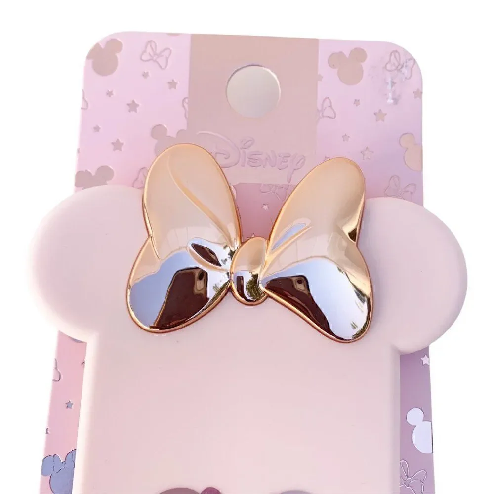Disney Womens Multicolor Minnie Mouse Rubber Handled Paddle Hair Brush One Size